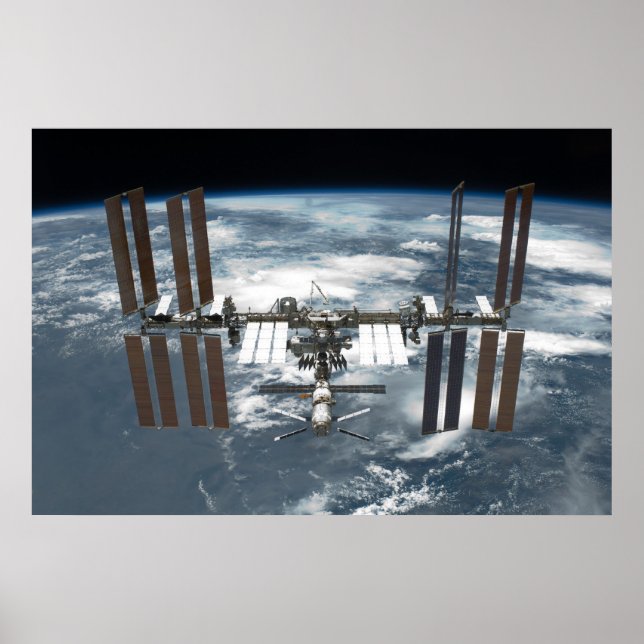 Pôster Estação Espacial Internacional (ISS) (Frente)