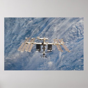 Pôster Estação Espacial Internacional (ISS)
