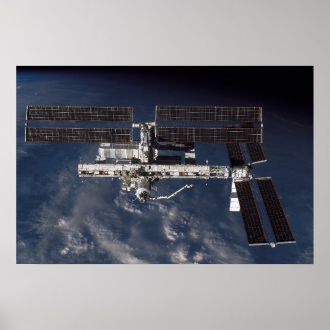 Poster Estação Espacial Internacional (STS-115) (Frente)