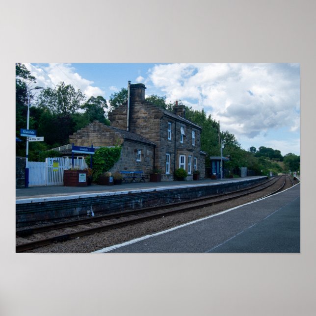 Poster Estação Ferroviária de Glaisdale (Frente)