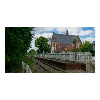 Pôster Estação Ferroviária de Rawcliffe