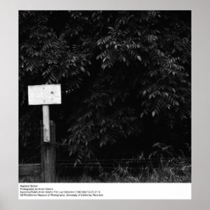 Pôster Estação Hopland por Ansel Adams