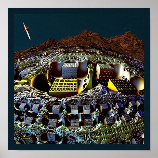 Poster Estação Lem (Frente)