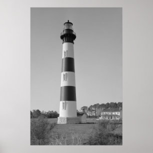 Pôster Estação Luz de Bodie Island