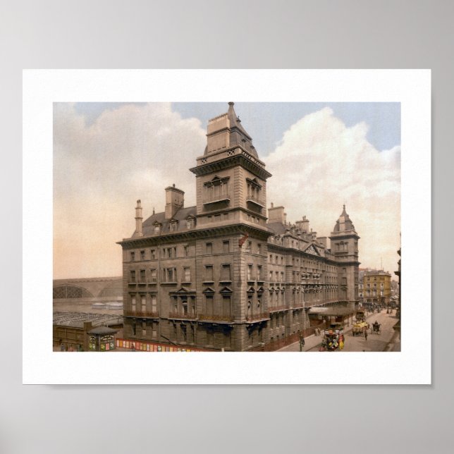 Pôster Estação Paddington, Londres, Inglaterra (Frente)