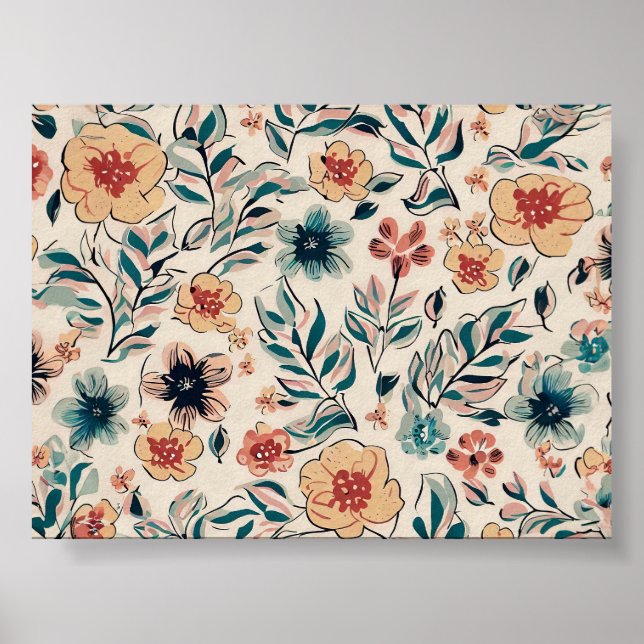 Poster Estação primavera (Frente)