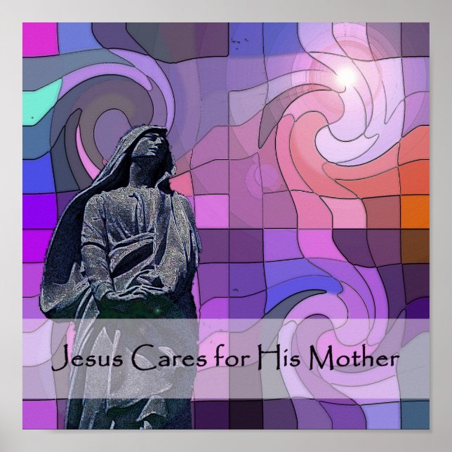 Poster Estações da Cruz 12 (Frente)