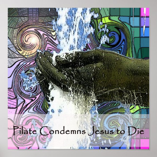 Pôster Estações da Cruz 5 (Frente)