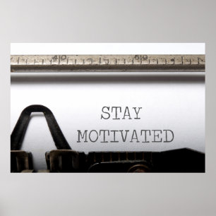 Pôster Estada motivado