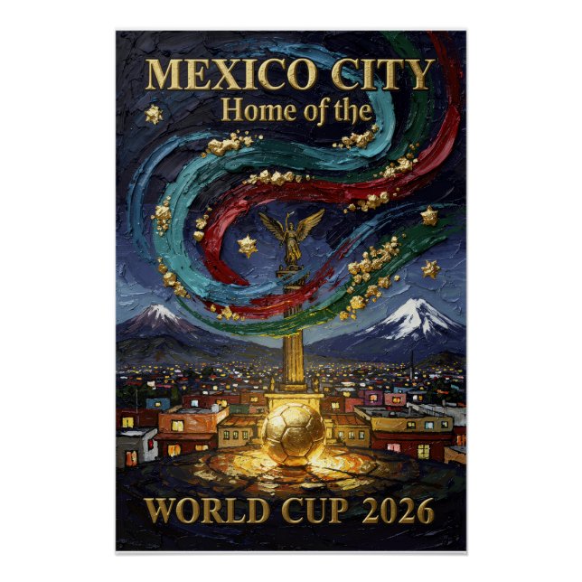 Pôster Estádio Cidade da Arte de Futebol de Monterrey 202 (Frente)