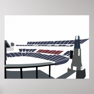 Pôster Estádio de Gillette