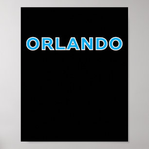 Poster Estádio de Suporte aos Fãs de Futebol de Orlando M