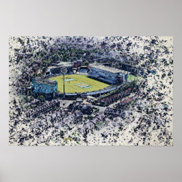 Poster Estádio Headingley, Leeds