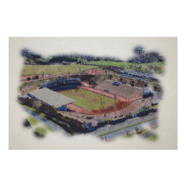 Pôster Estádio Odsal, Bradford Aerial Art