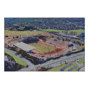 Pôster Estádio Odsal, Bradford Aerial Art