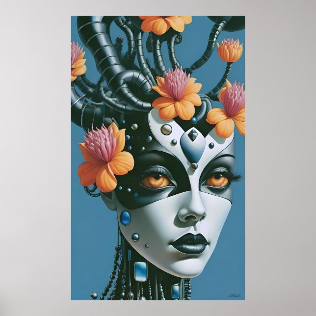 Poster Estadista Flor de Sabugueiro (Frente)
