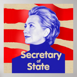 Poster Estado de Hillary