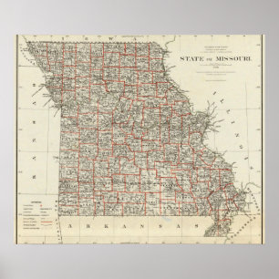 Pôster Estado de Missouri
