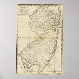 Pôster Estado de New-jersey 2