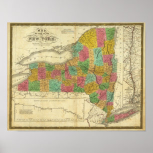 Pôster Estado de New York 3