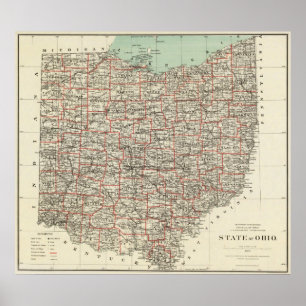 Pôster Estado de Ohio