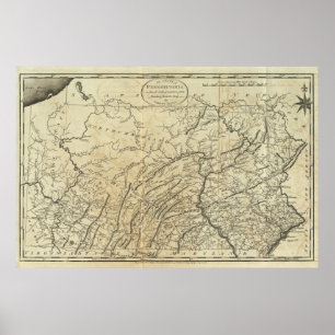 Pôster Estado de Pensilvânia