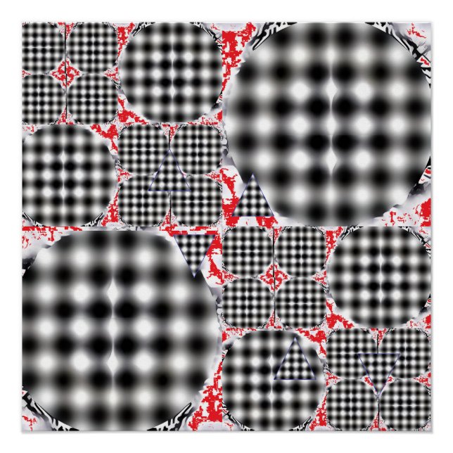 Pôster Estado Permitido da Democracia Americana (Frente)