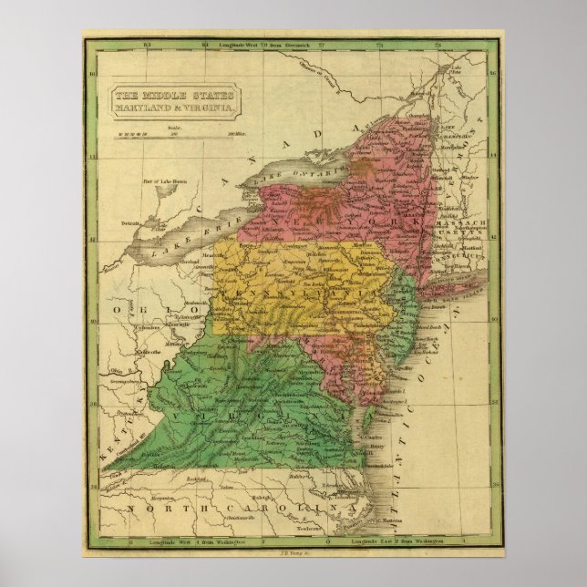 Poster Estados do Médio Oriente 4 (Frente)