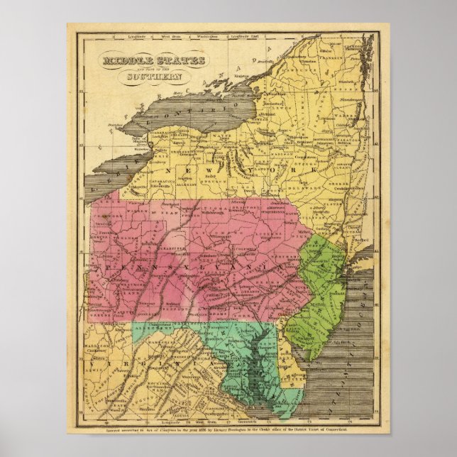 Pôster Estados médios 3 (Frente)