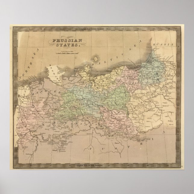 Poster Estados Prussianos (Frente)