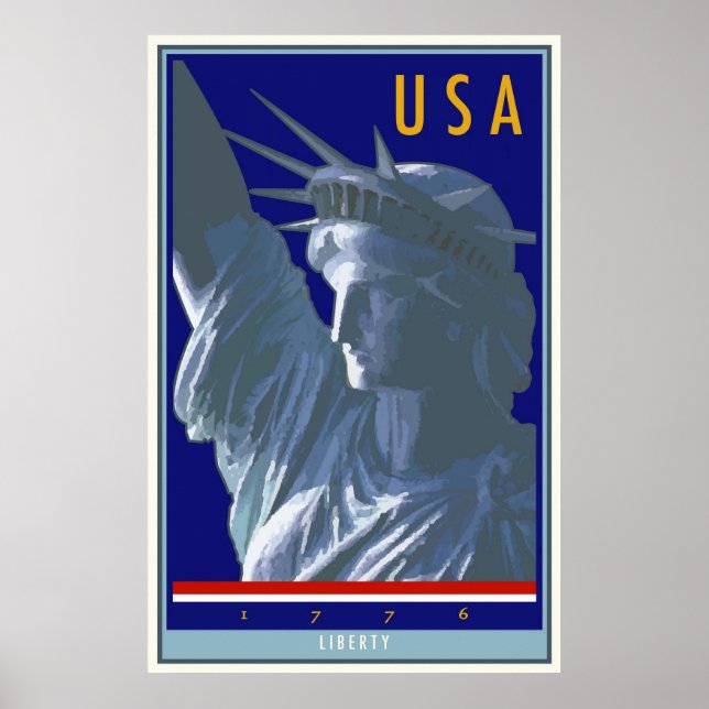 Poster Estados Unidos (Frente)