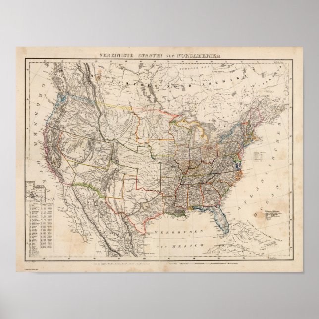 Poster Estados Unidos 15 (Frente)