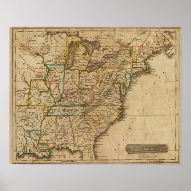 Pôster Estados Unidos 16 (Frente)