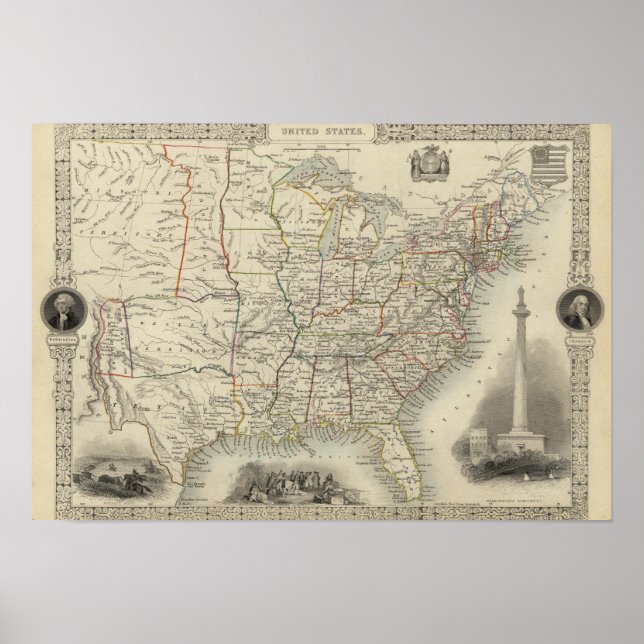 Poster Estados Unidos 19 (Frente)