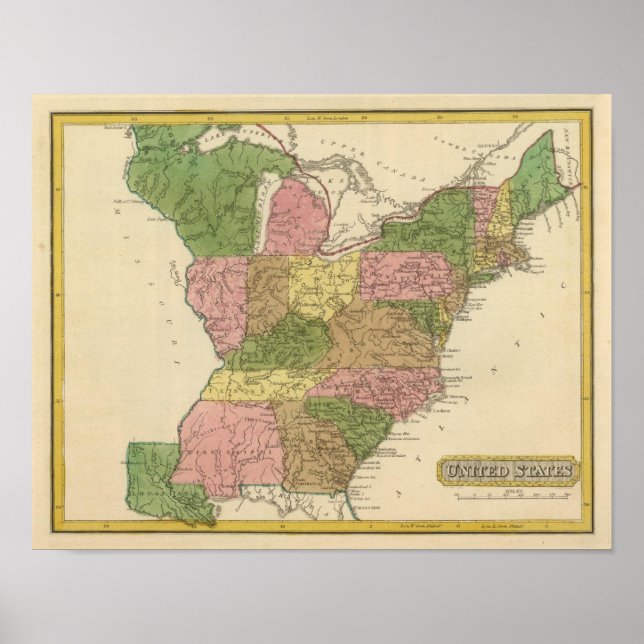 Pôster Estados Unidos 3 (Frente)