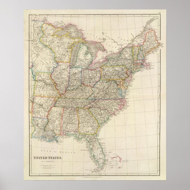 Pôster Estados Unidos 4 (Frente)