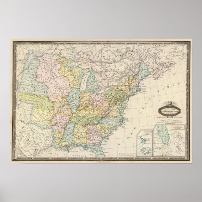 Pôster Estados Unidos da América (Frente)