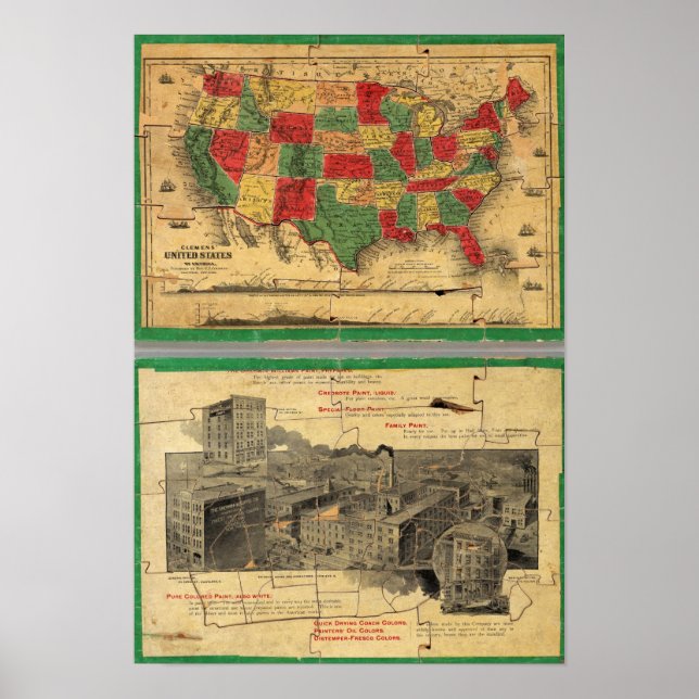 Pôster Estados Unidos da América 10 (Frente)