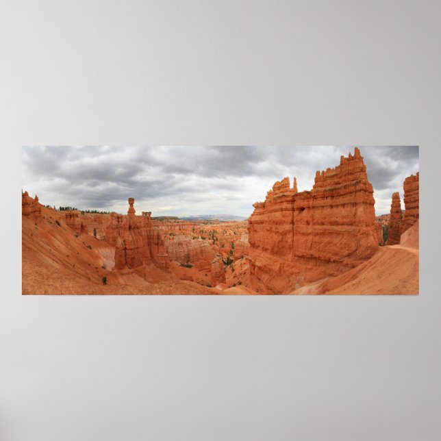 Poster Estados Unidos do Thor Hammer Bryce Canyon Utah (Frente)