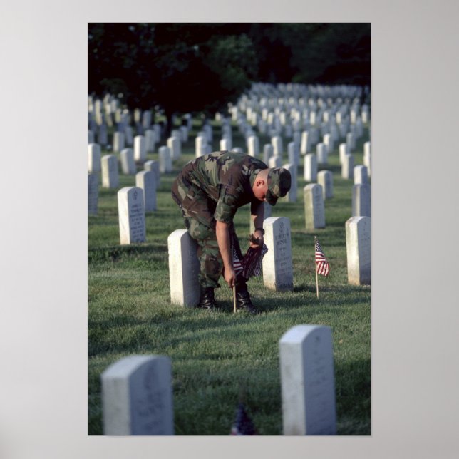 Poster Estados Unidos, Estado da Virgínia, Arlington. (Frente)