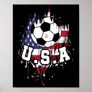 Poster Estados Unidos Futebol Americano Futebol Usa