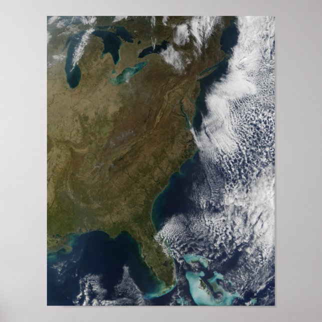 Poster Estados Unidos orientais (Frente)