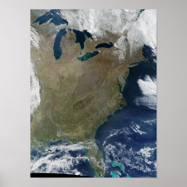 Poster Estados Unidos orientais 2 (Frente)