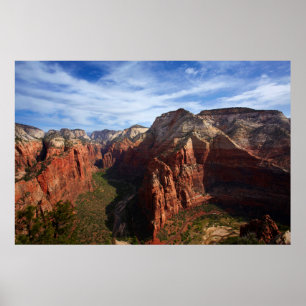 Pôster Estados Unidos, Utah, Parque Nacional Zion