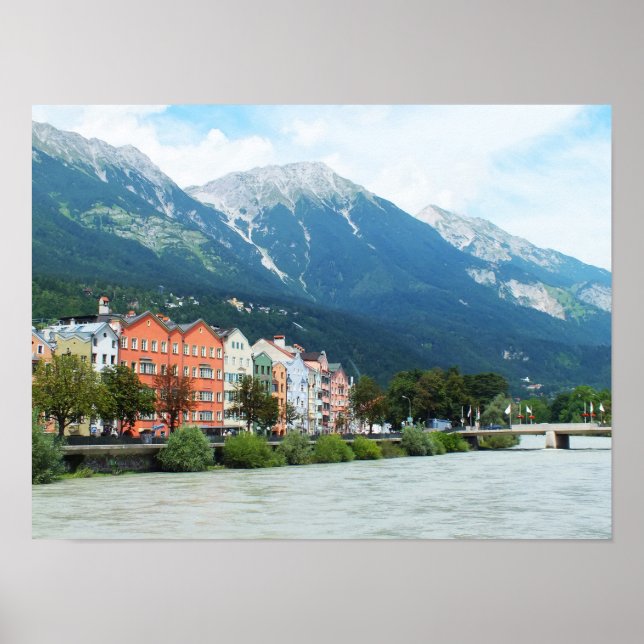 Pôster Estalagem do Rio em Innsbruck (Frente)