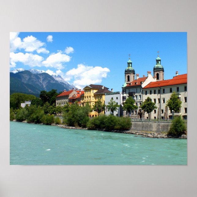 Pôster Estalagem do Rio em Innsbruck (Frente)