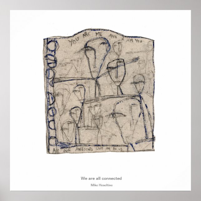 Poster Estamos todos conectados (Frente)