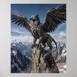 Poster Estampa Craggy Peaks do Grifo da Terra
