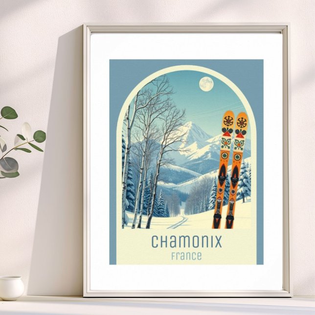 Poster Estância de esqui Chamonix França (Criador carregado)