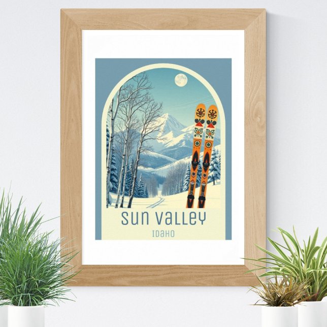 Poster Estância de esqui Sun Valley Idaho (Criador carregado)